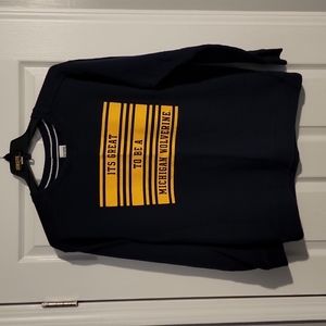 Victoria Secret Pink Michigan Wolverine Sweat Shirt